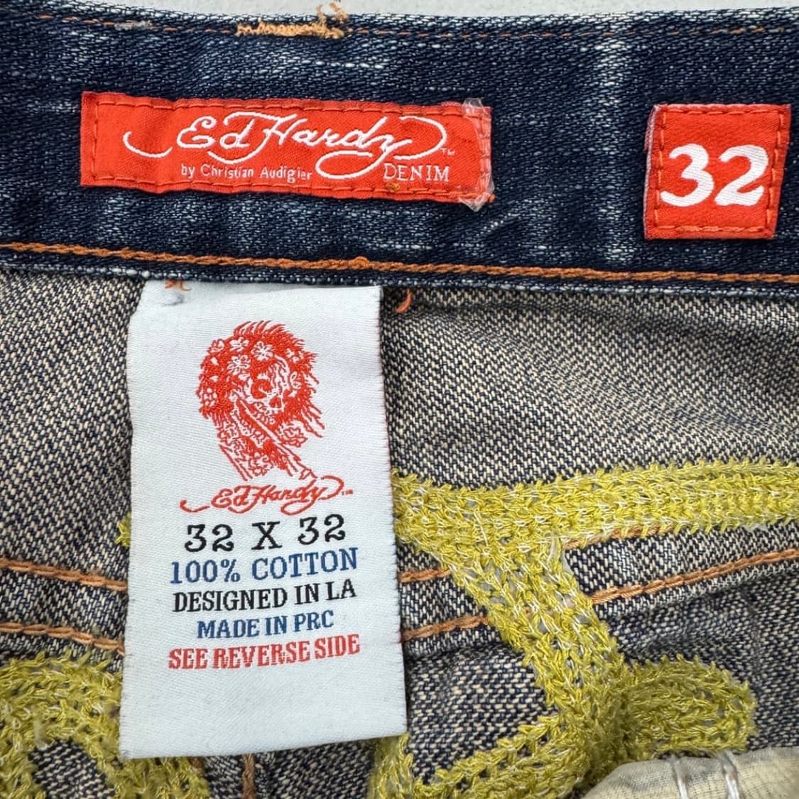 Ed hardy 에드하디 호랑이 데님팬츠 상품이미지6