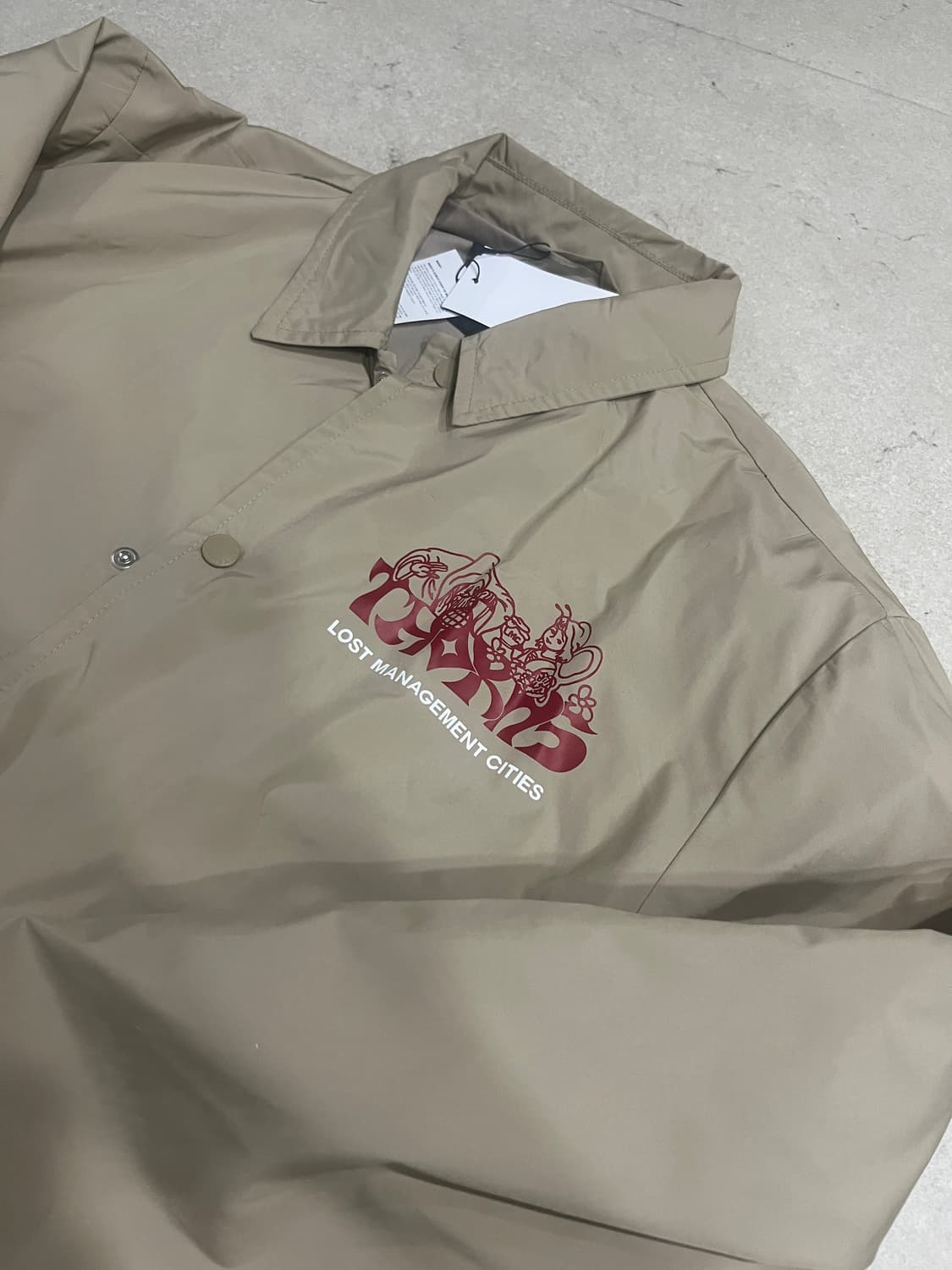 LMC THORNS WIZARD 코치 자켓 베이지 S 새상품 상품이미지5