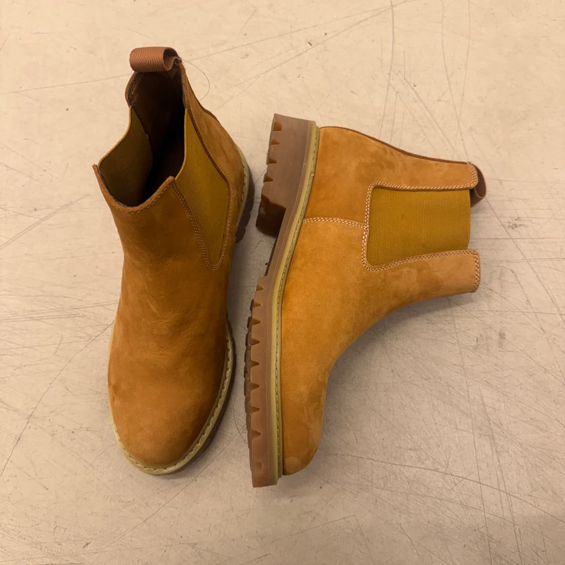 호킨스 스웨이드 브라운 첼시 부츠 U747 상품이미지2