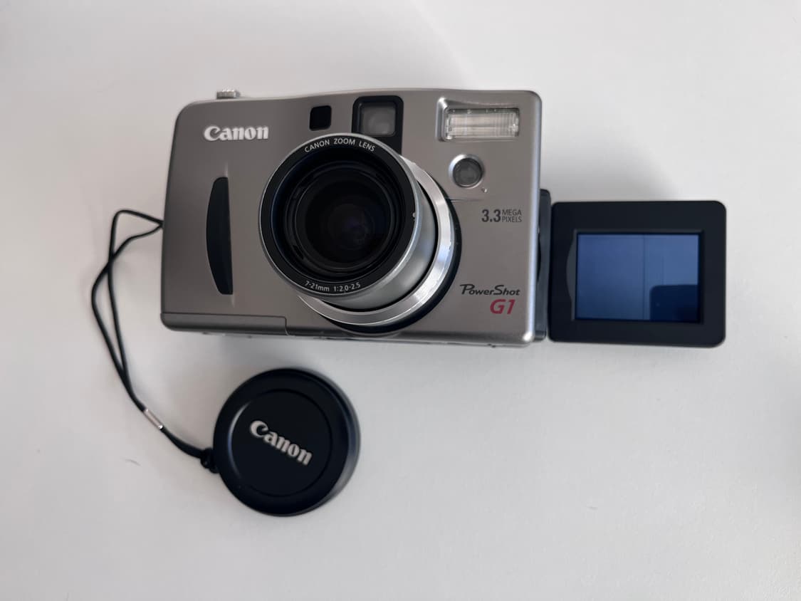 캐논 파워샷 G1 빈티지 디지털카메라 상품이미지1