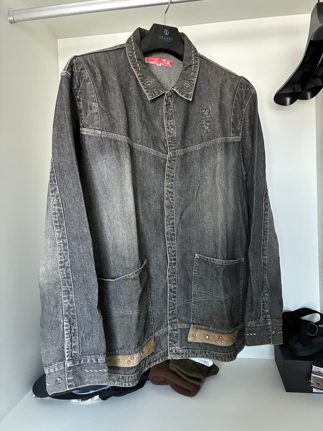 리버스 아카이브 나다낫나다 데님 셔츠자켓 상품이미지1