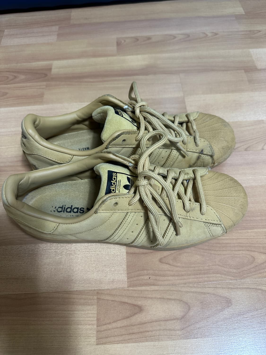 아디다스 슈퍼스타 골든베이지 285 상품이미지5