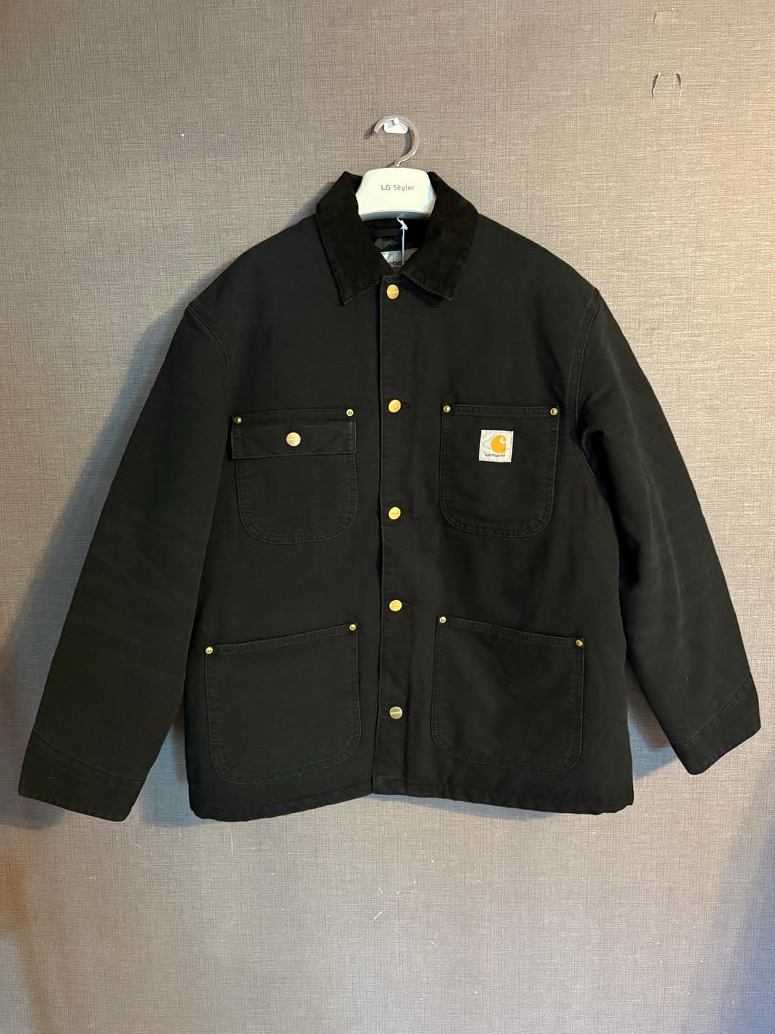 칼하트 OG 초어 코트 블랙 M 새상품 상품이미지1