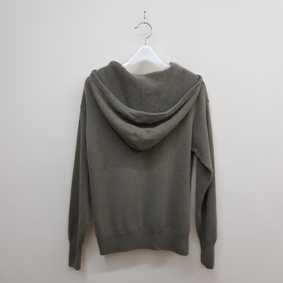 산드로 SANDRO 캐시미어 100% 후드 니트  0사이즈 상품이미지4