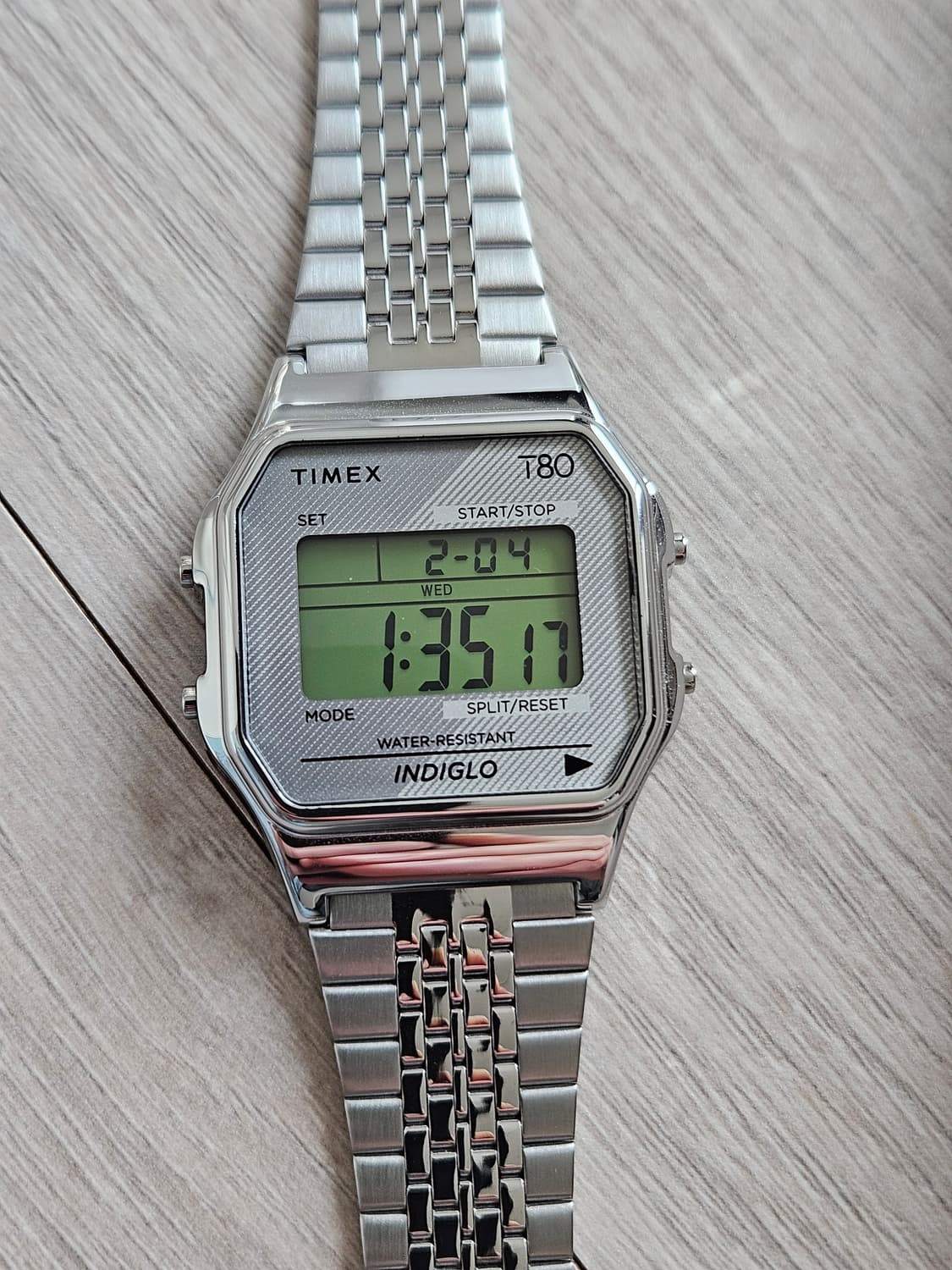 타이맥스 T80 실버 메탈 시계  상품이미지3