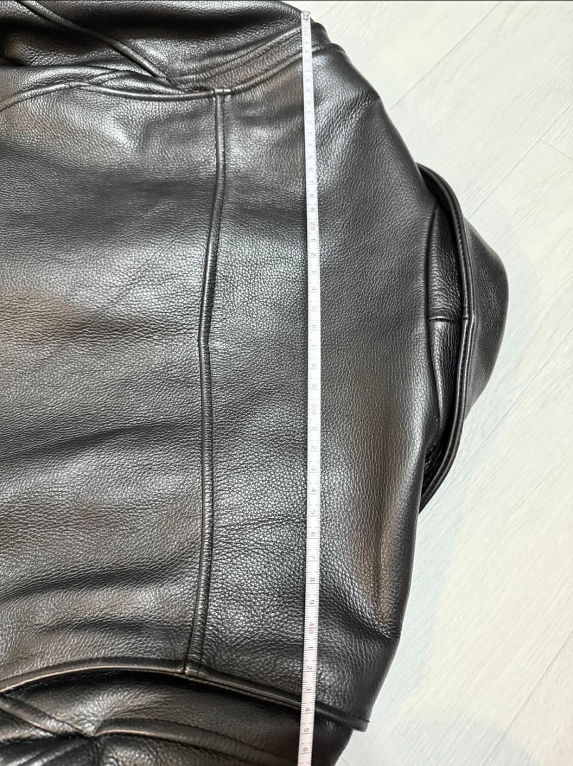 카우하이드 통소가죽 라이더 자켓 상품이미지5