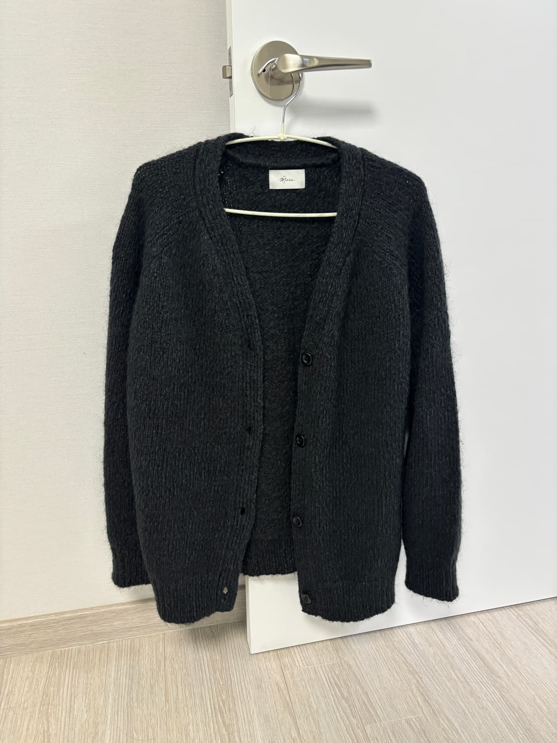 Moia 모헤어 차콜 가디건  상품이미지1