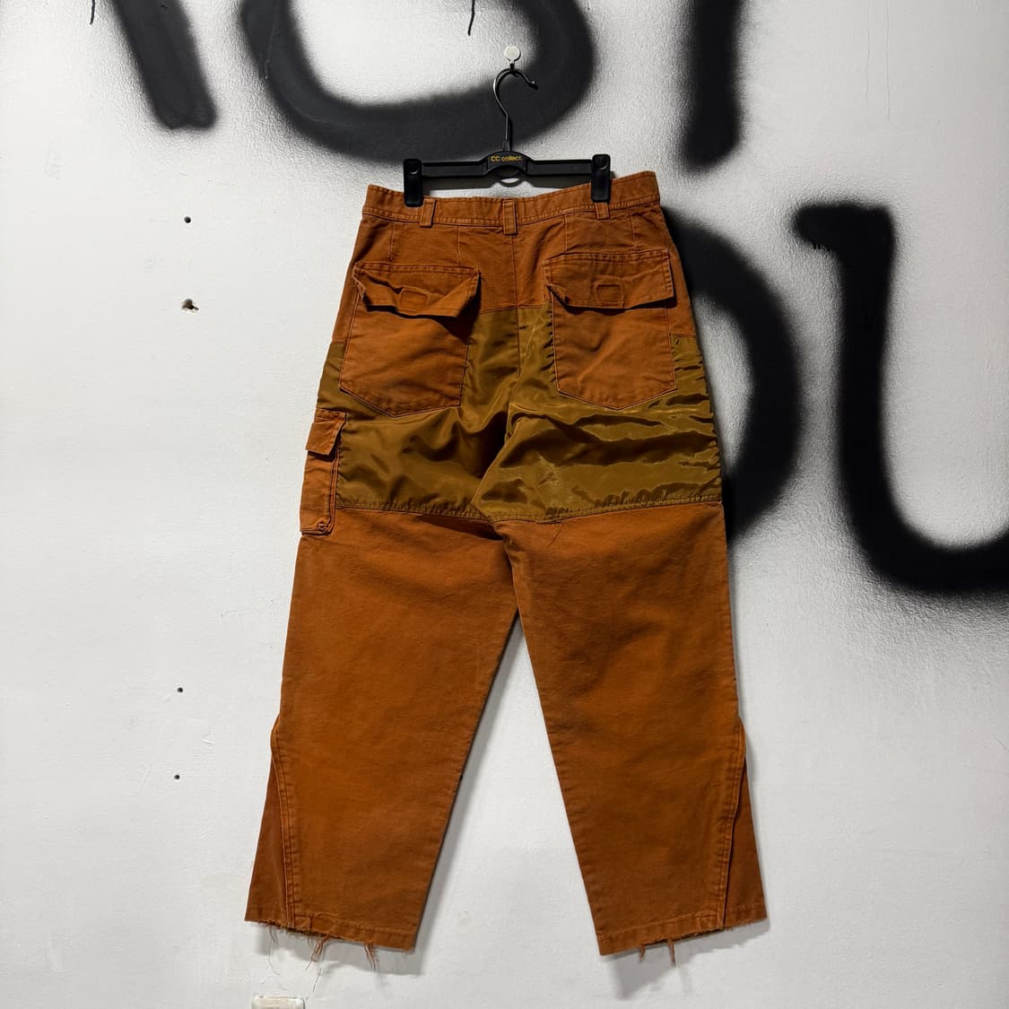 VTG 빈티지 나일론 더블니 벌룬핏 워크 데님 팬츠 상품이미지2