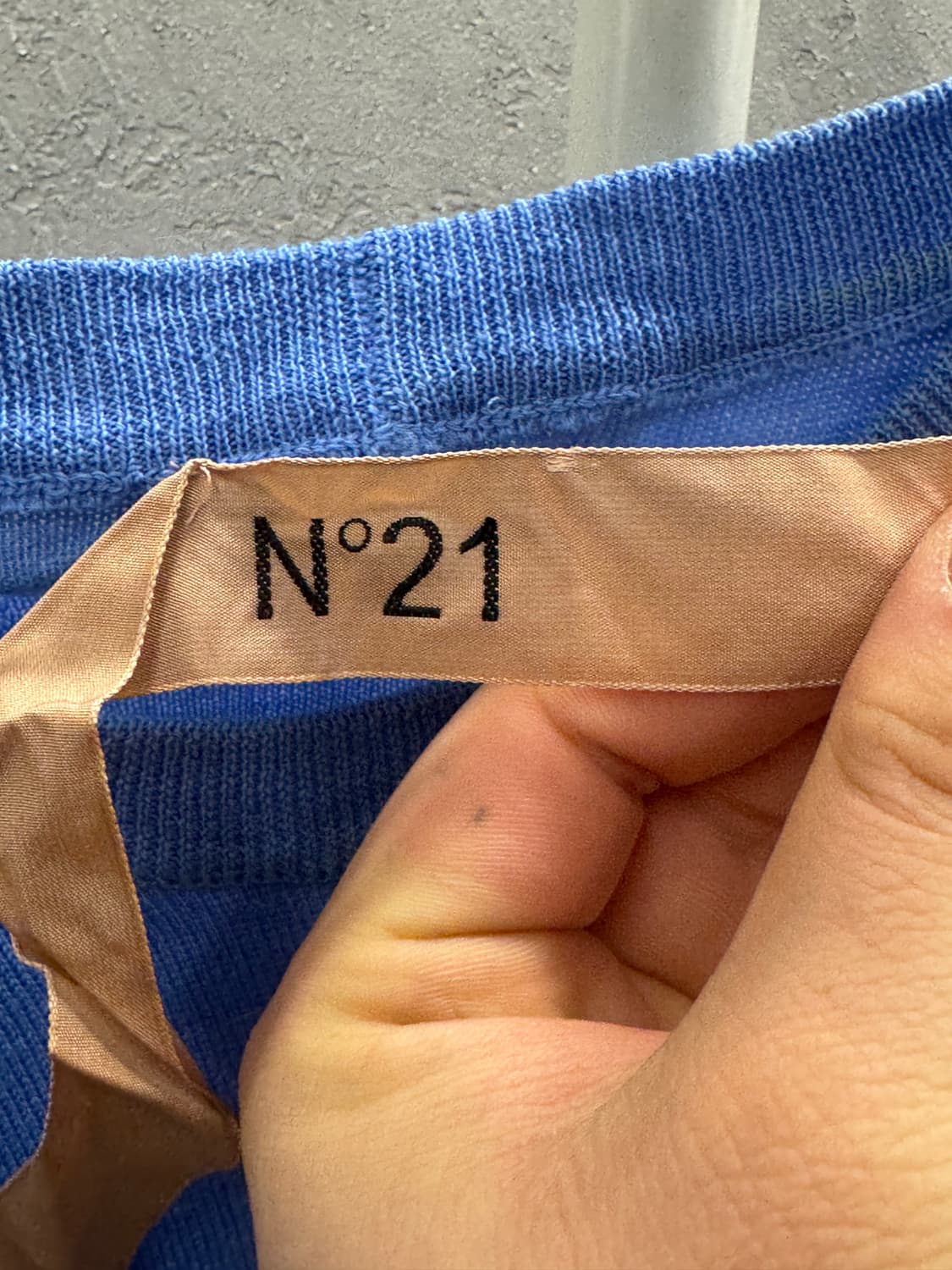 N21 울니트 블루 36 상품이미지4