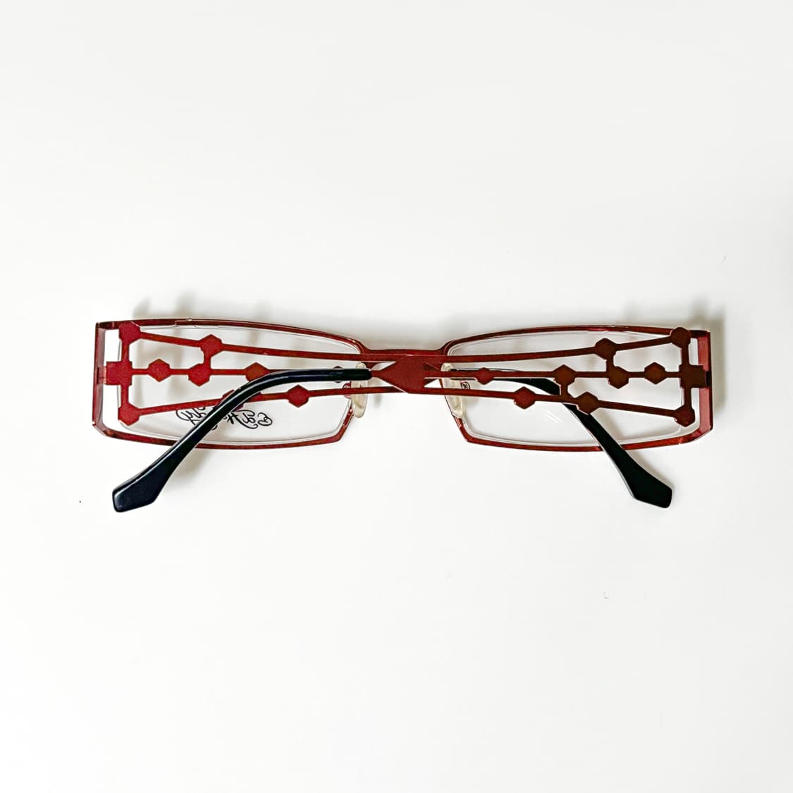 빈티지 스퀘어 라인 안경 상품이미지7