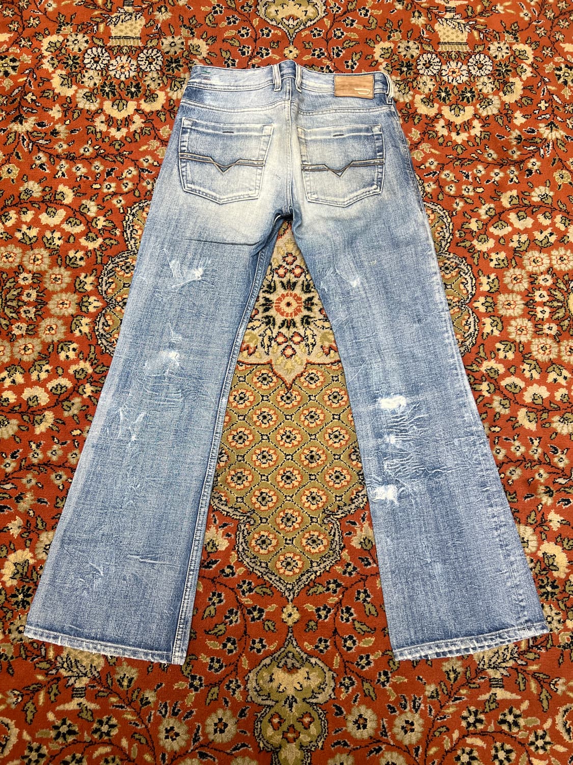 [29-30] 디젤 ZATHAN 0071J 부츠컷 플레어 데님팬츠 상품이미지2