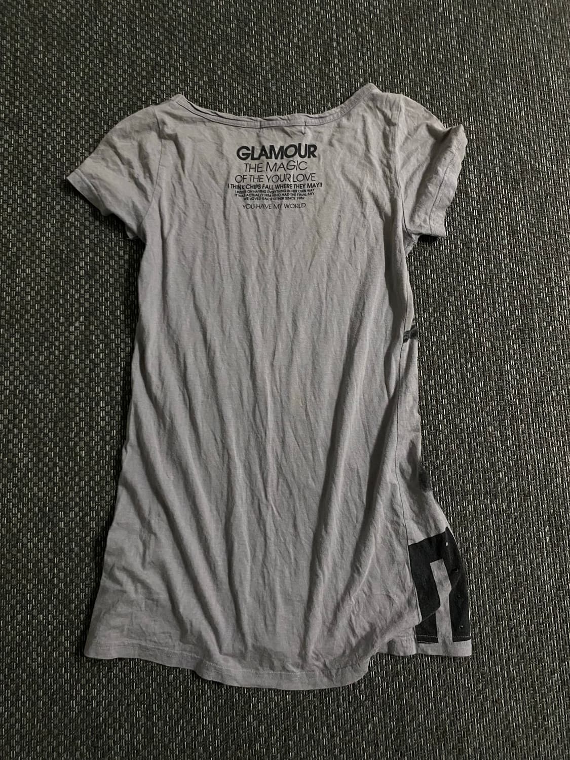 [IZIC]2000s Girl Print Slim Fit Tee 상품이미지4