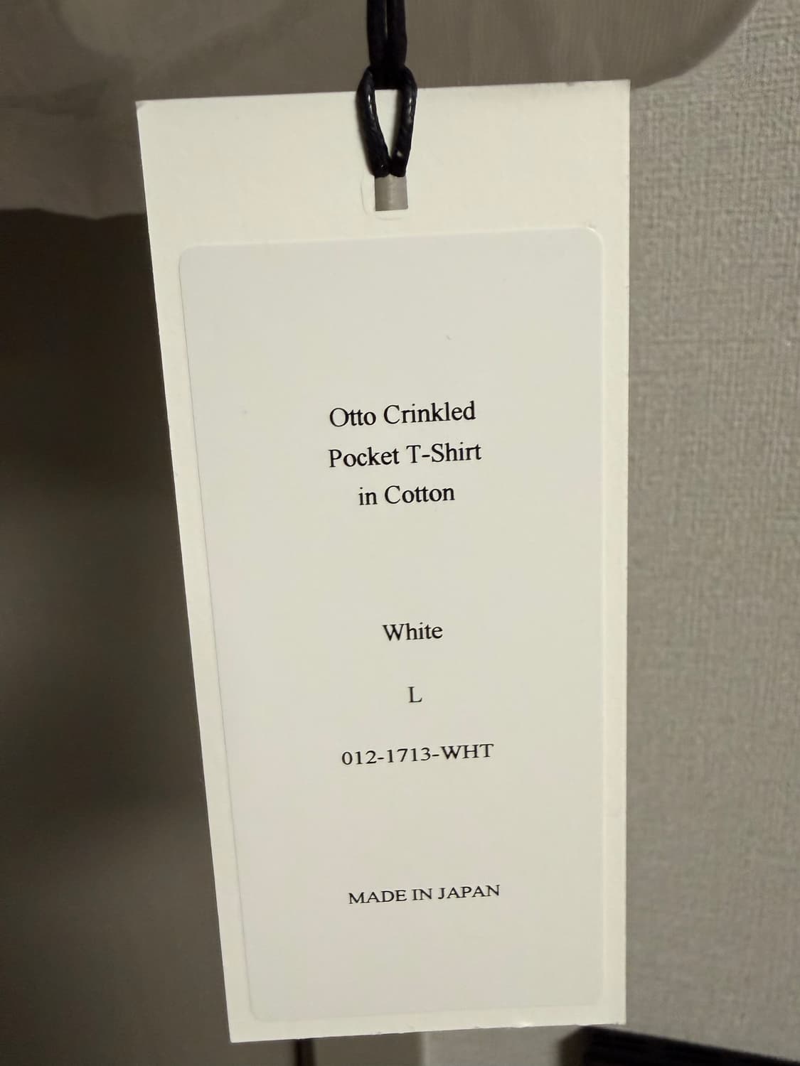 vujade Otto Crinkled Pocket T-Shirt  상품이미지3