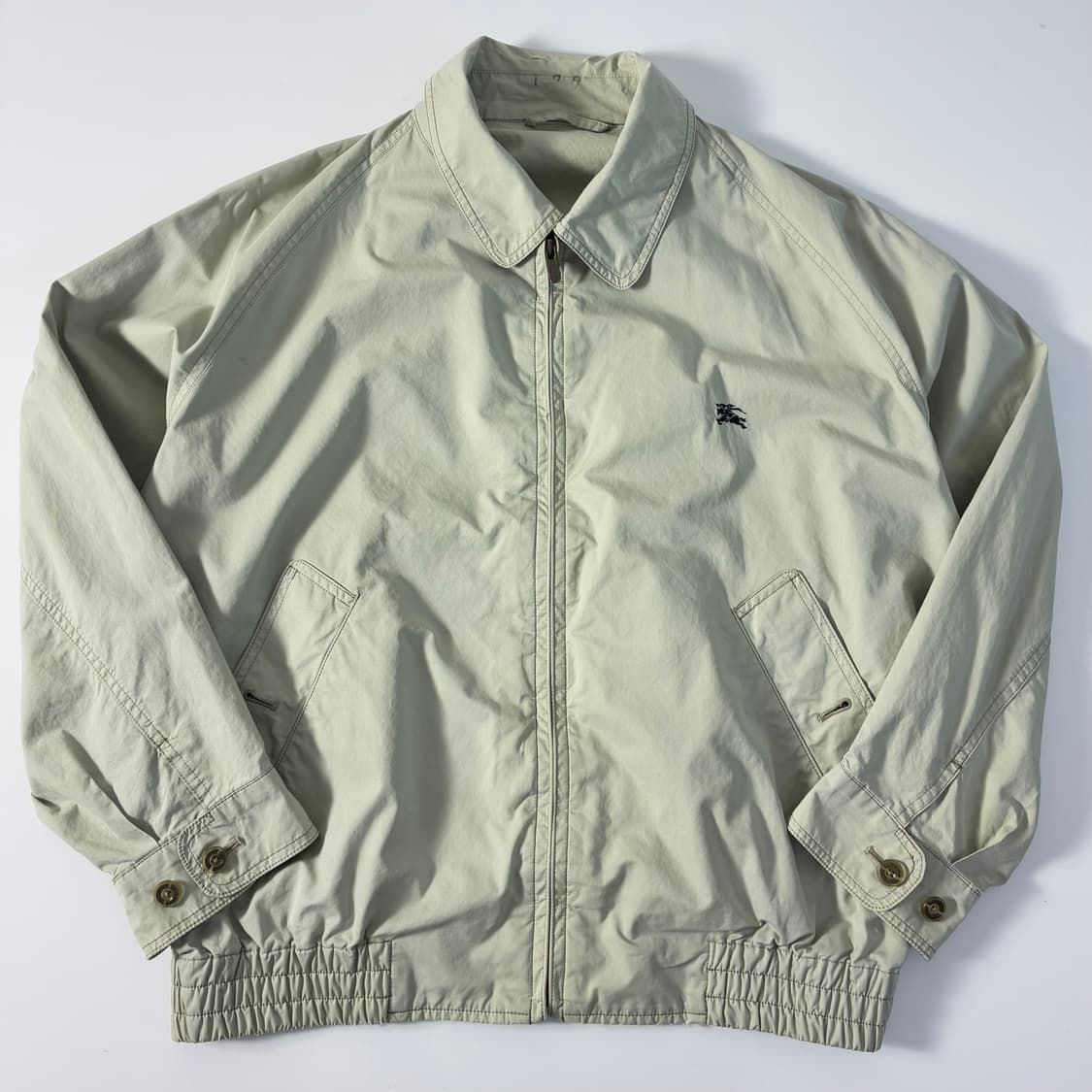 Burberry  버버리 90,s 자수 블루종 자켓 상품이미지2