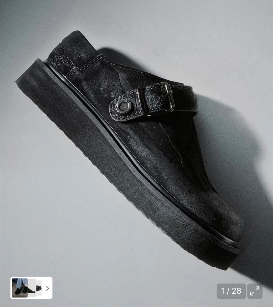 [로맨틱무브×후디진호] 하드보일드 슬라이드 뮬 R2  상품이미지1