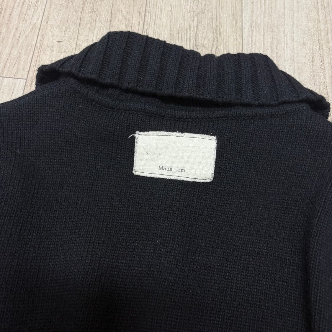 마뗑킴 카라 가디건  상품이미지5