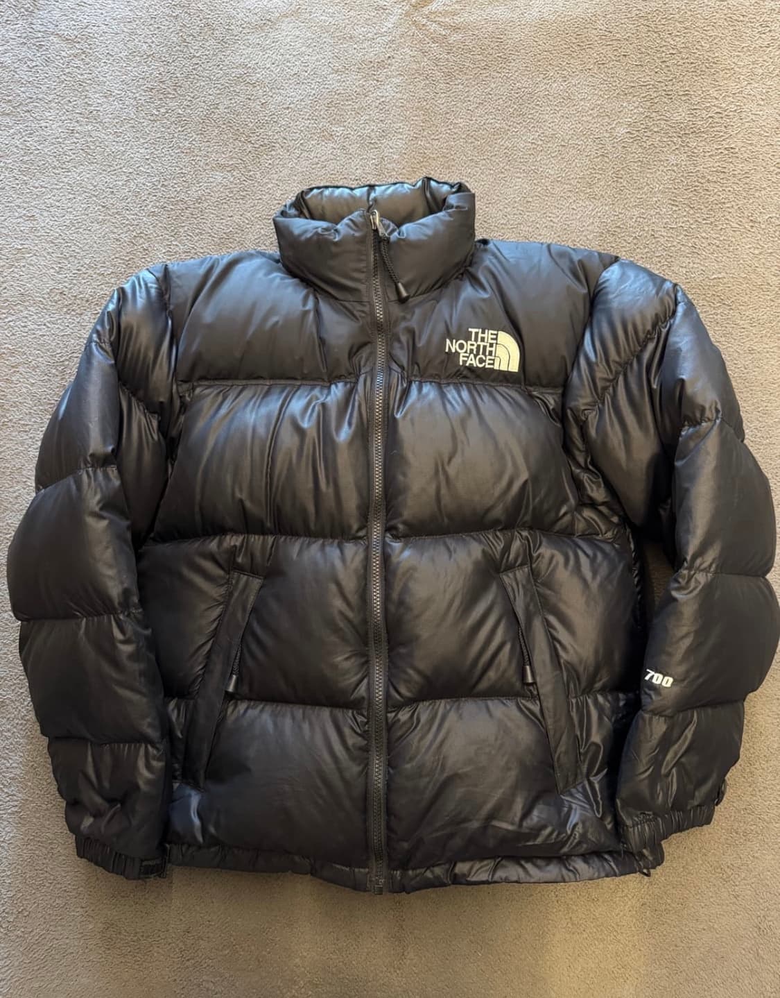 노스페이스 눕시 700 센터로고 블랙 대장급 처분 상품이미지2