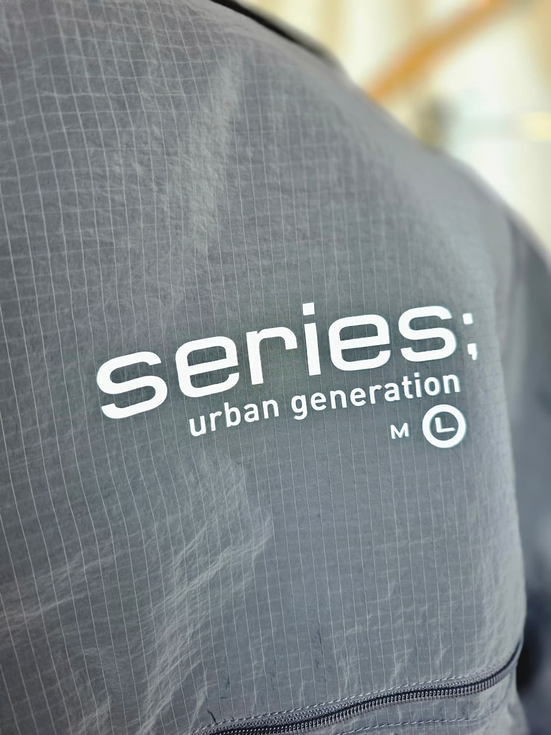 공용)시리즈 립스탑 패커블 후드 바람막이 L 상품이미지8