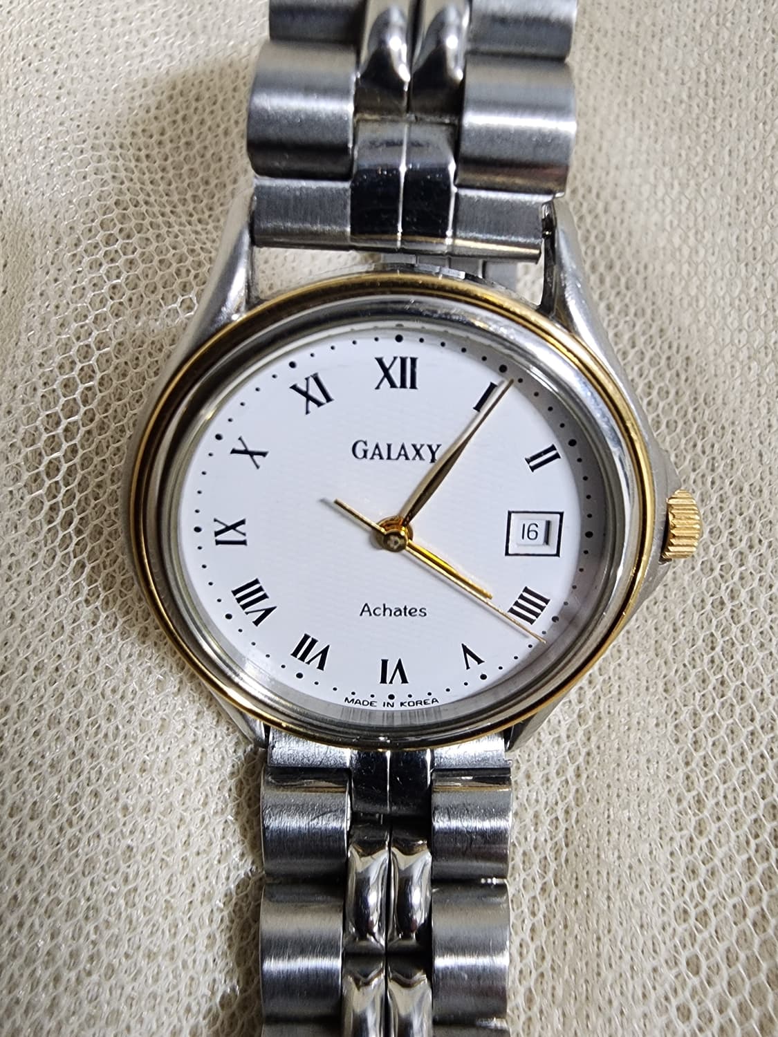 빈티지 갤럭시 Achates 쿼츠 여성콤비 시계 상품이미지8