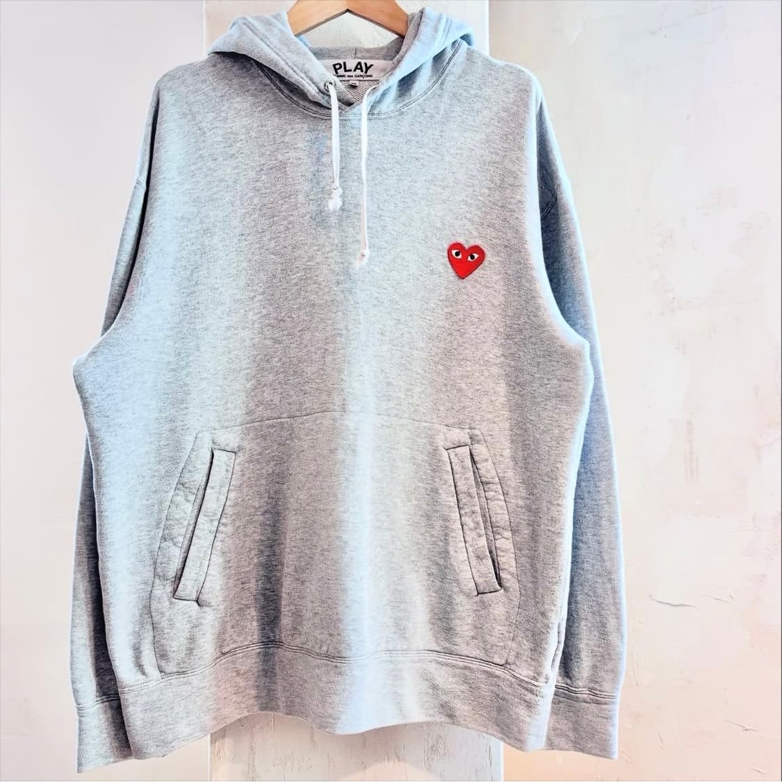 꼼데가르송 하트 와펜 후드스웻 상품이미지2