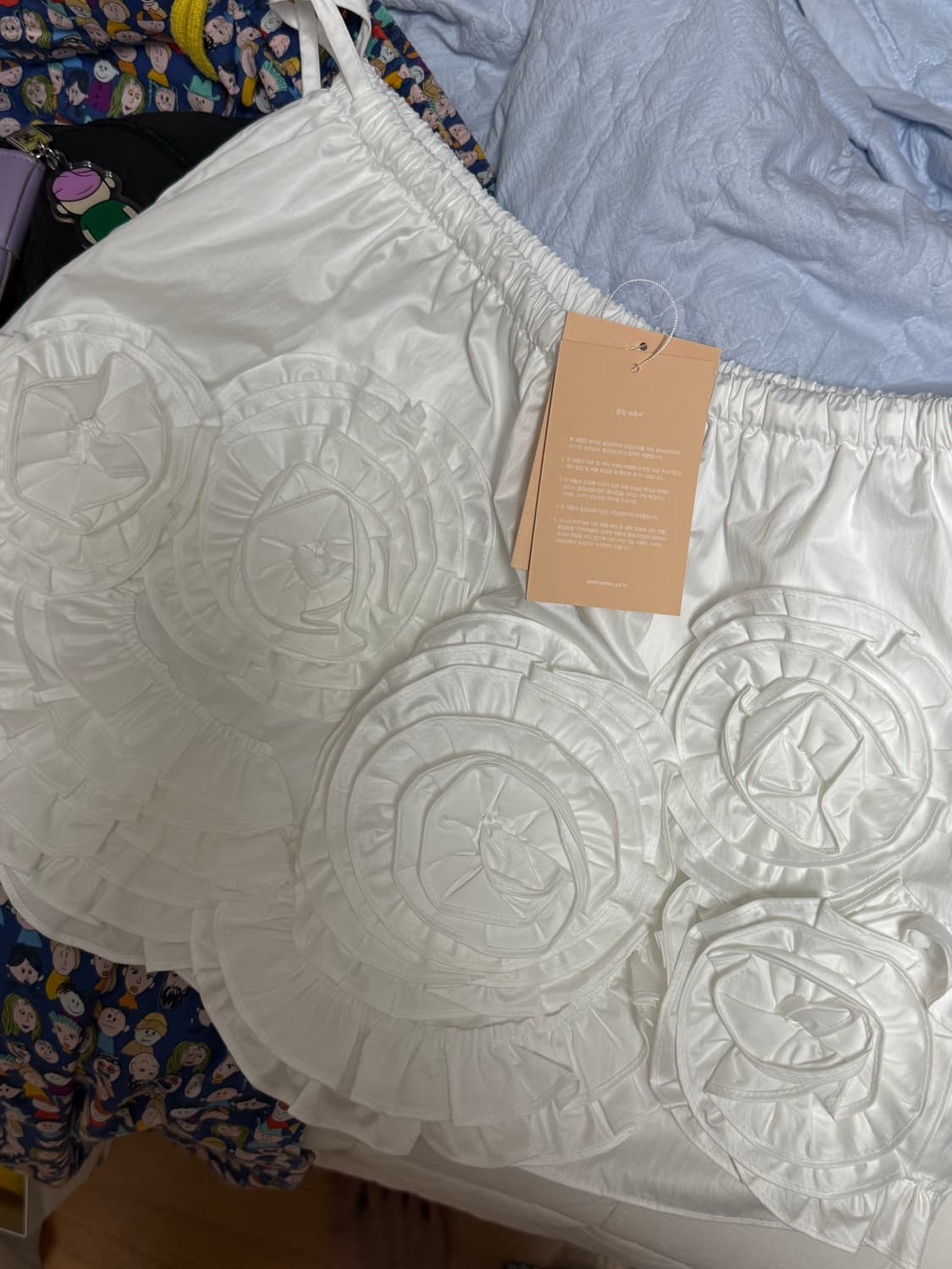 시눈 Rose Frill Mini Skirt  상품이미지4