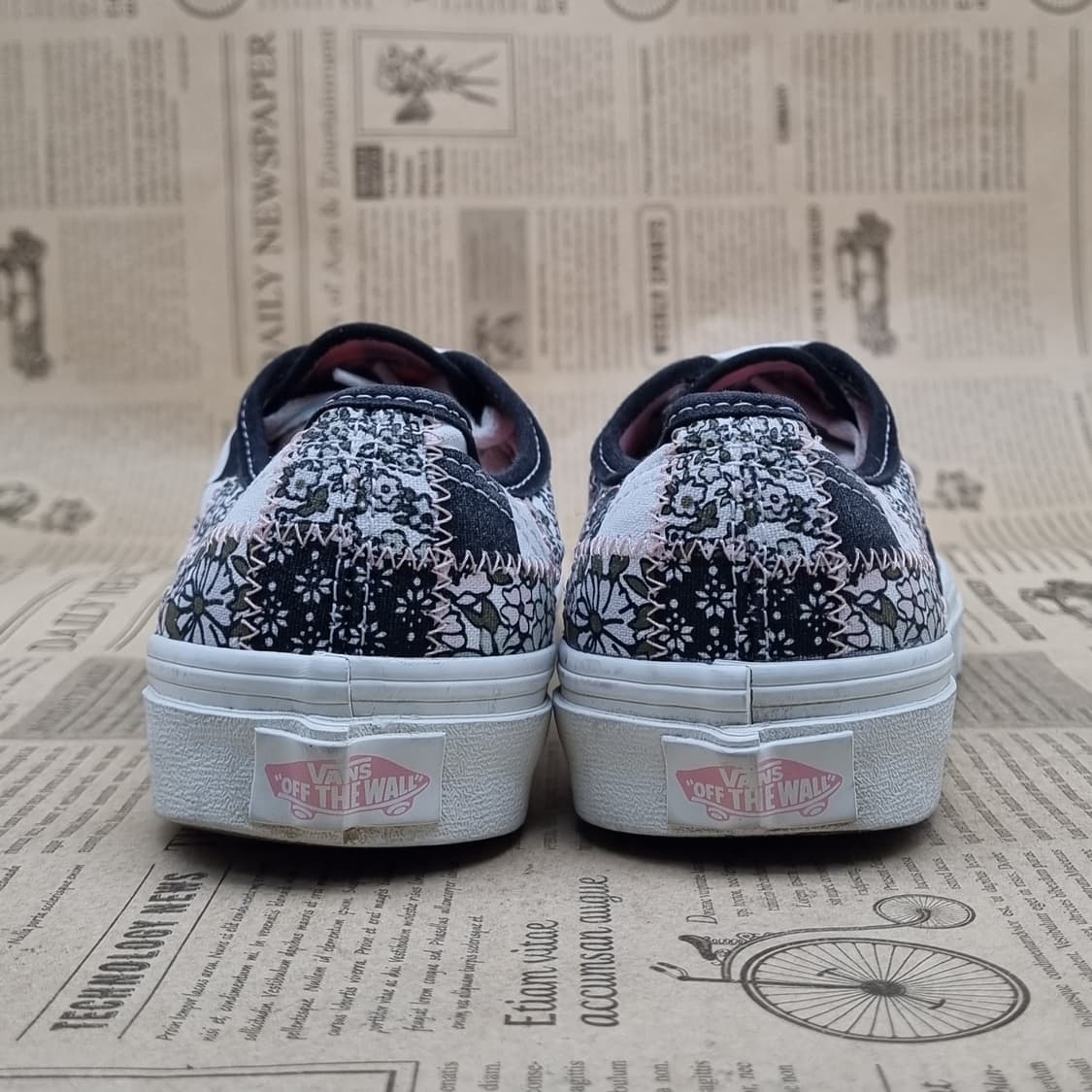 반스 어센틱 패치워크 스니커즈 225 상품이미지4