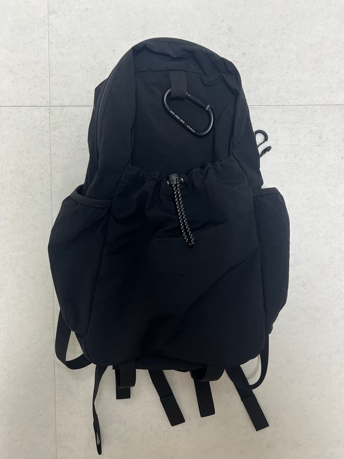 에메모가든 백팩 나일론 슬러브 블랙 075 상품이미지1