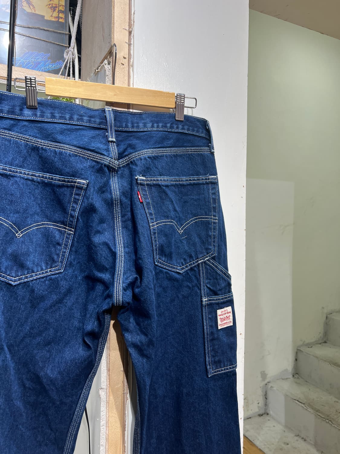 Levi’s 리바이스 카펜더 생지 데님 팬츠 상품이미지1