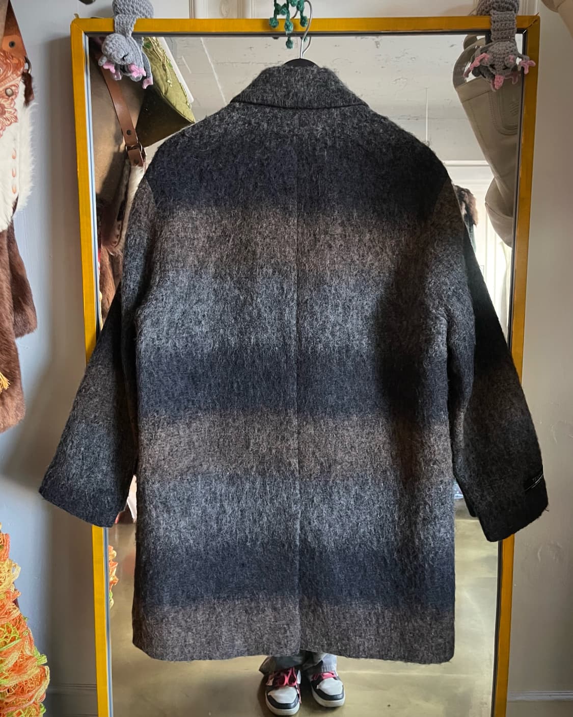 CULTURE CALL Italian Mohair Check Jacket 상품이미지9