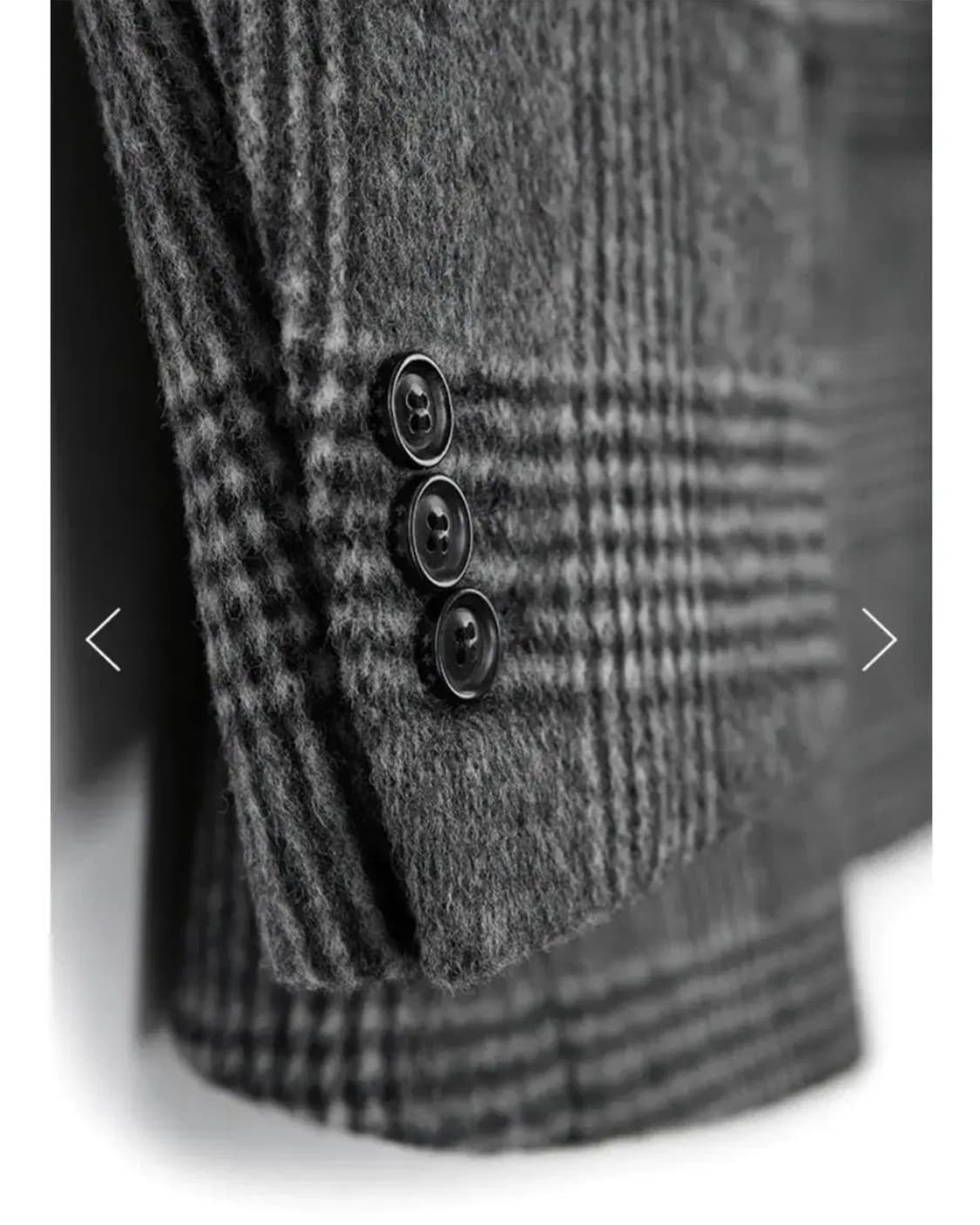 토니웩 명작 울 글렌체크 블레이저 상품이미지3