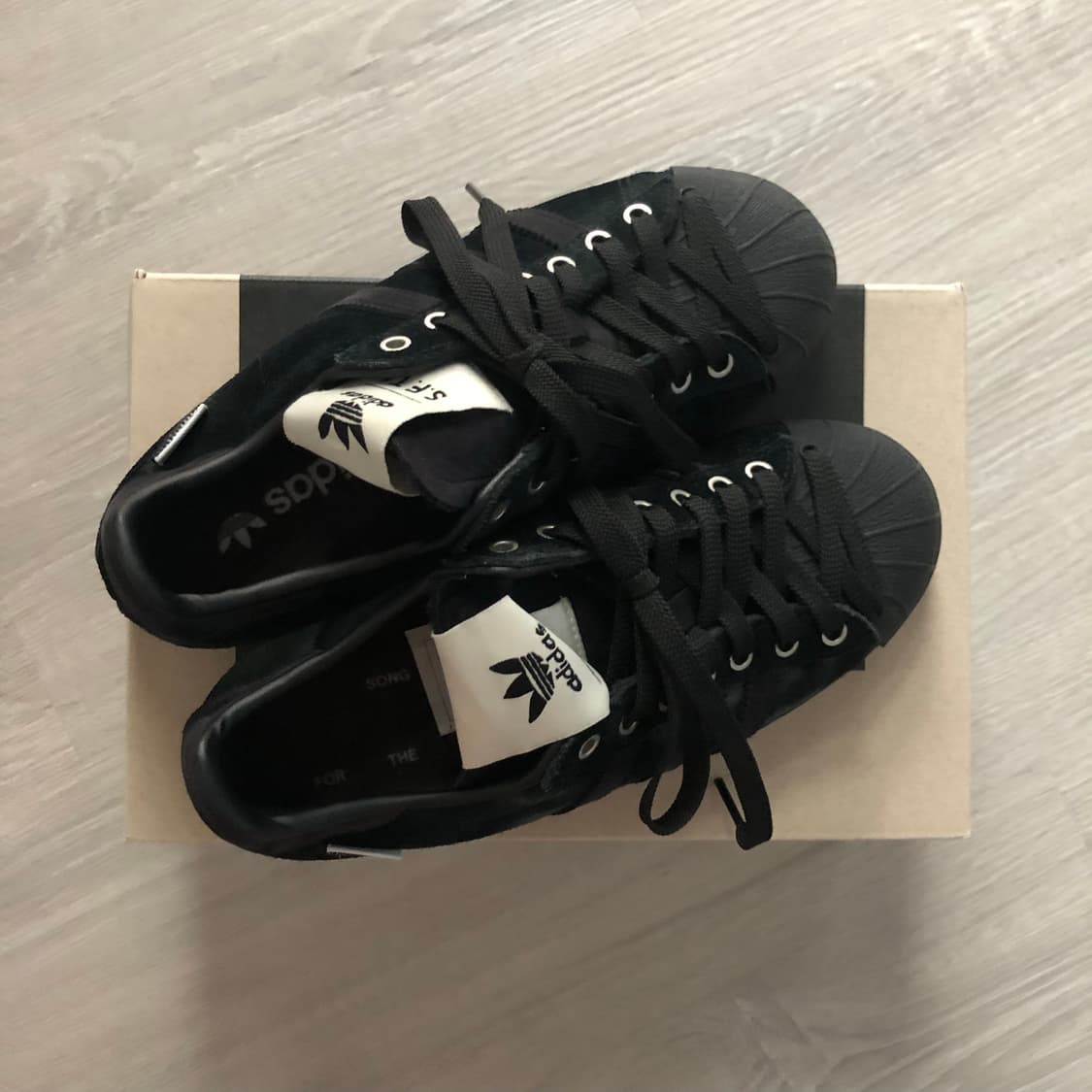 아디다스 x 송포더뮤트 슈퍼스타 블랙 us5 (jp230) 상품이미지2