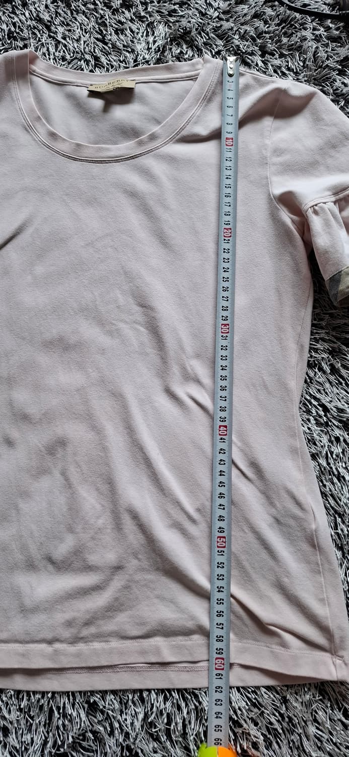 버버리 핑크 반팔 티셔츠 상품이미지6