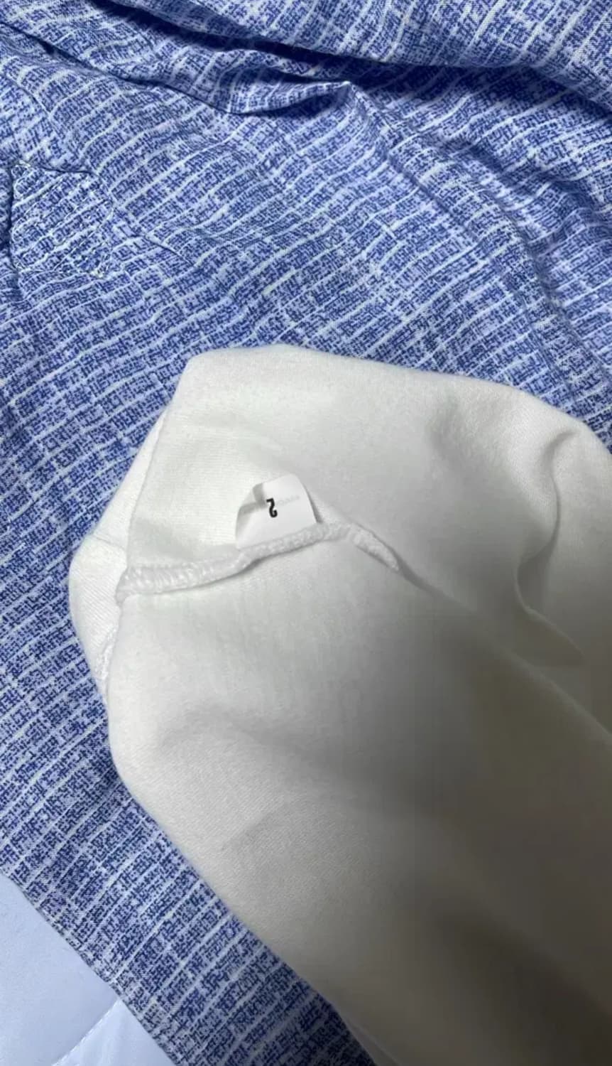 이지 x 고샤 루브친스키 트리분 헤럴드 TS-02 티셔츠 화이트 상품이미지5