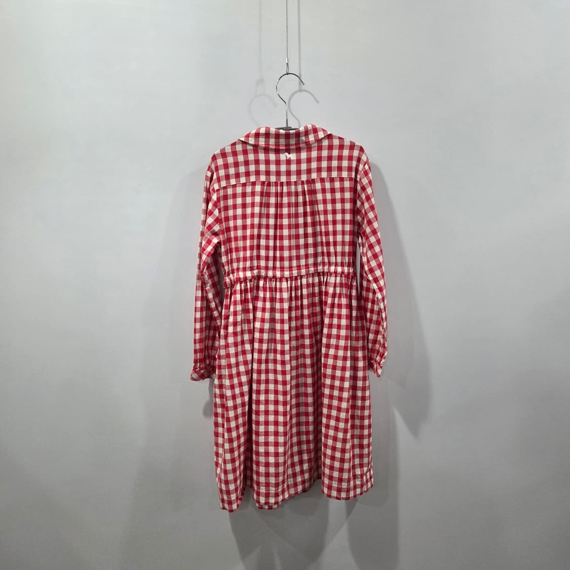 블루독 체크 카라 원피스 130 상품이미지5