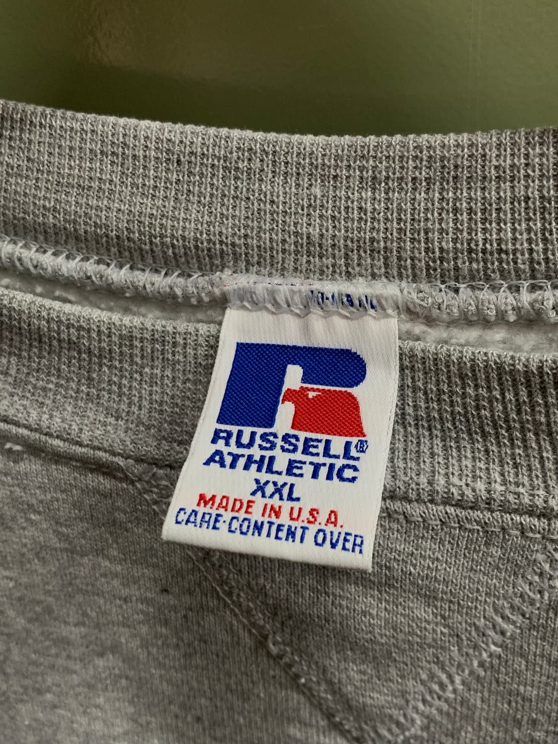 90s 러셀 애슬레틱 튜블러 스웻셔츠 그레이 상품이미지2