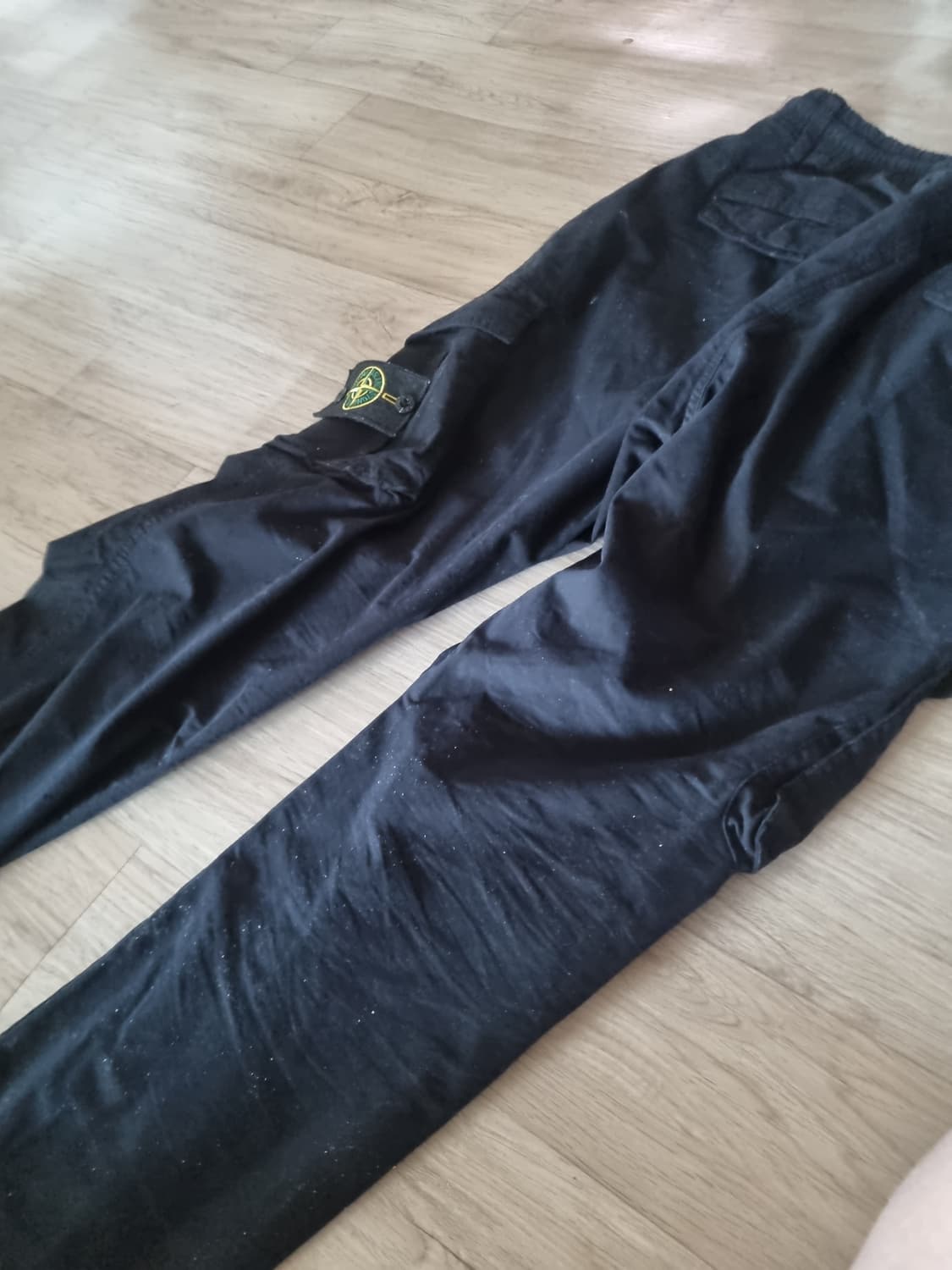 스톤아일랜드 카고팬츠블랙(새상품급) 상품이미지3