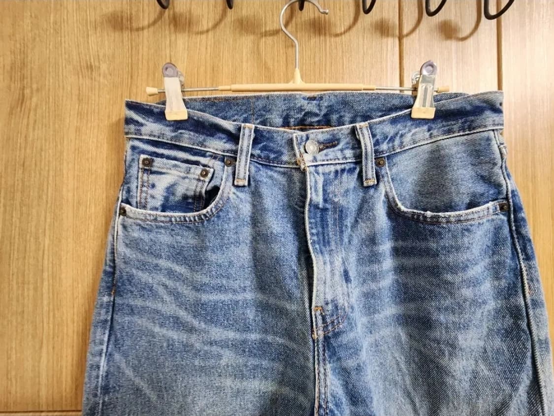 (30)리바이스 505 빈티지 데미지 데님 팬츠 상품이미지2