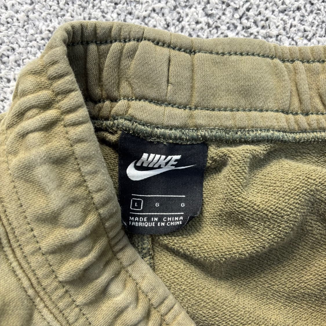 L 나이키 더블스우시 조거 바지 0427J 상품이미지4