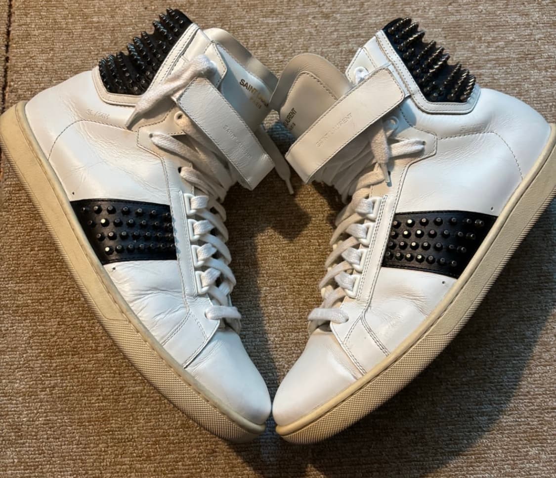 구매글)생로랑 스터드 하이탑 42 상품이미지1