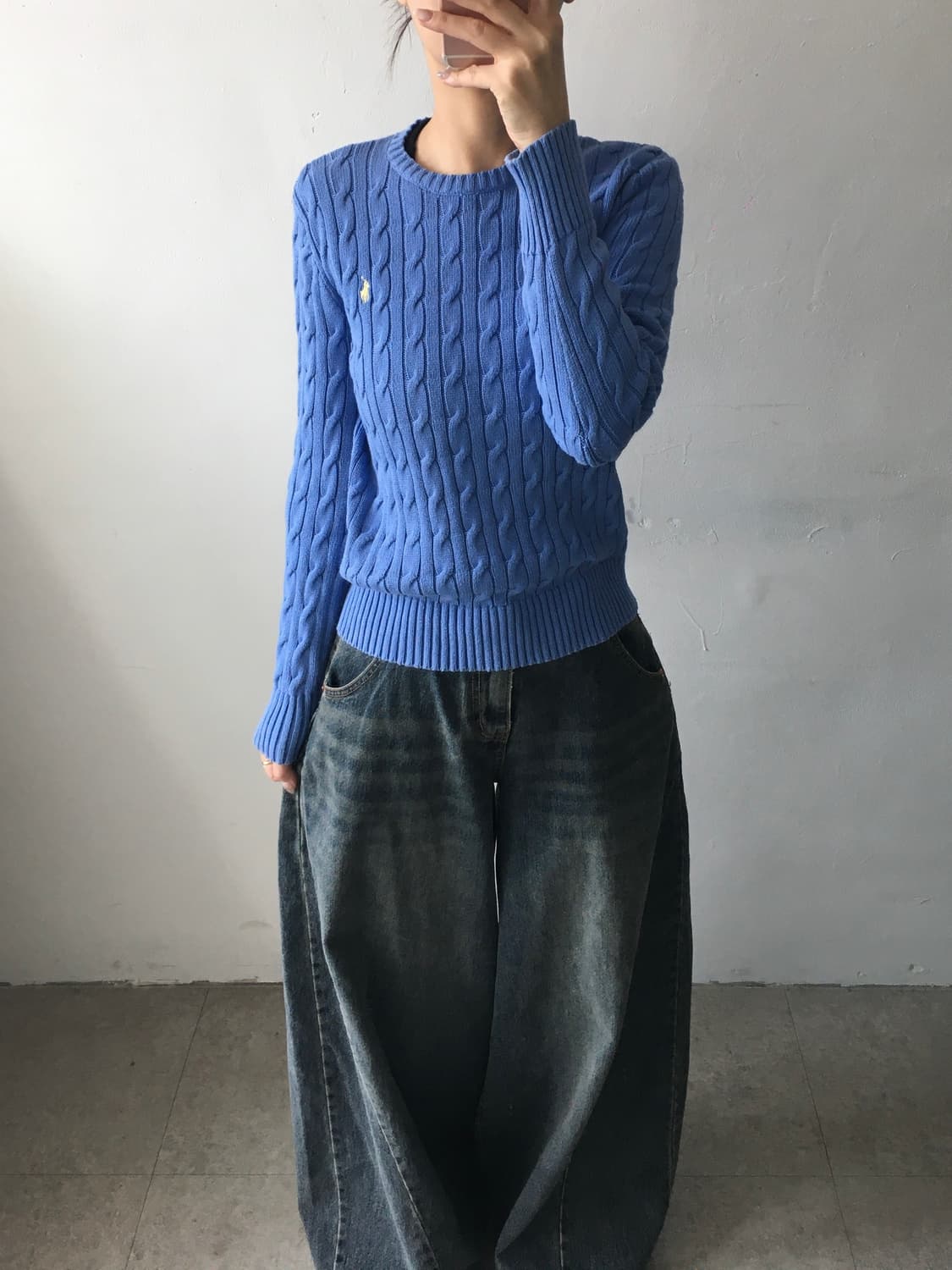 폴로 랄프로렌 케이블 니트 상품이미지1