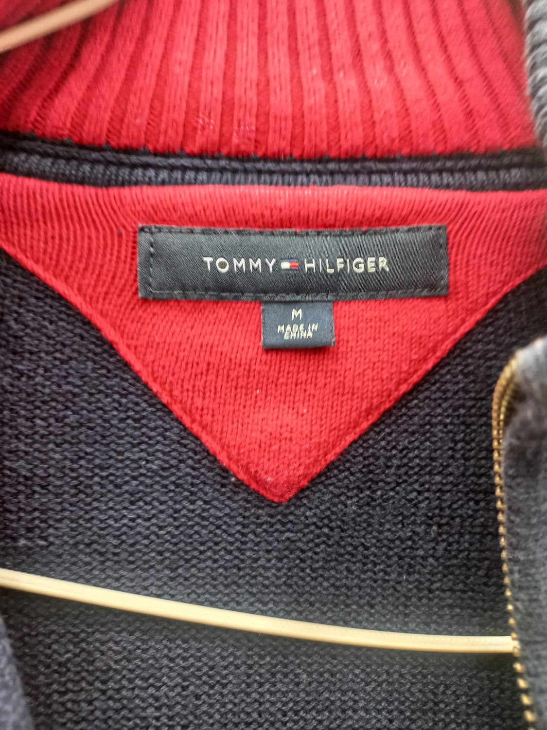 타미힐피거 집업 니트 남100 상품이미지4