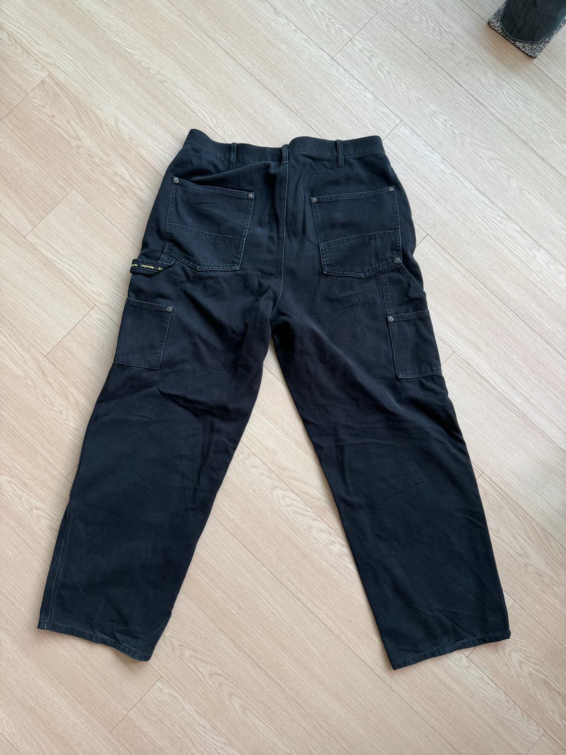 [32] 슈프림 더블니 페인터 팬츠 블랙 24FW 상품이미지2