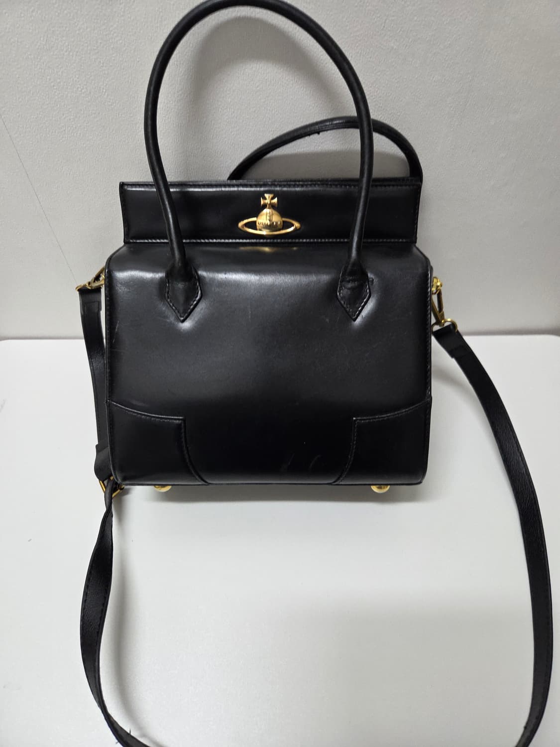 비비안웨스트우드 블랙 토트백 숄더백 상품이미지6