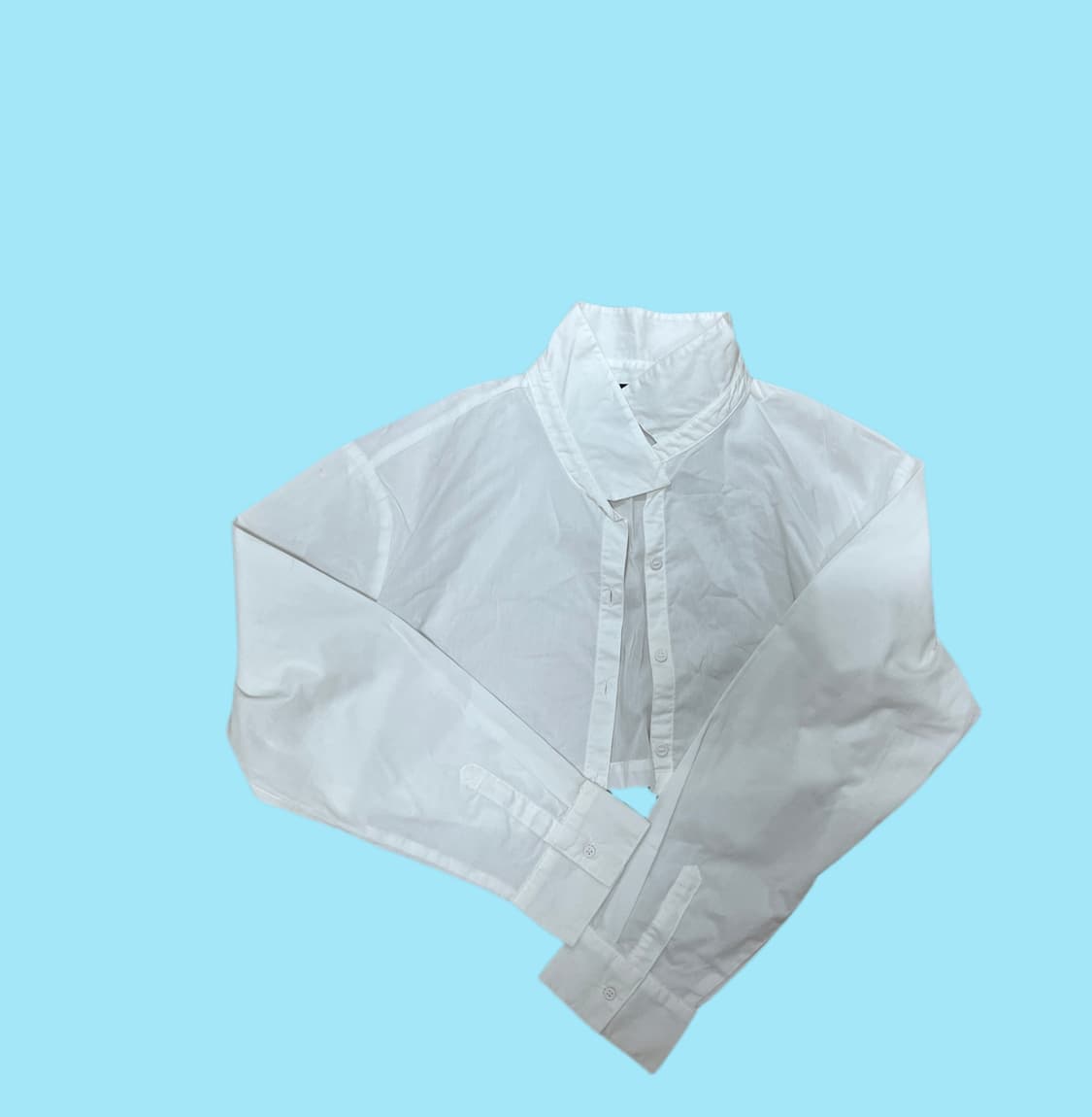 H&M 크롭 셔츠 상품이미지1