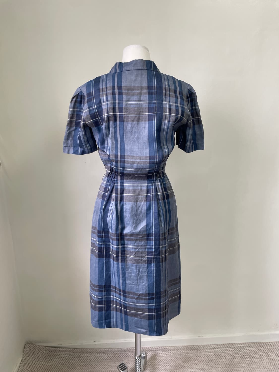 Burberry 버버리 체크 리넨 원피스  J04340 상품이미지2