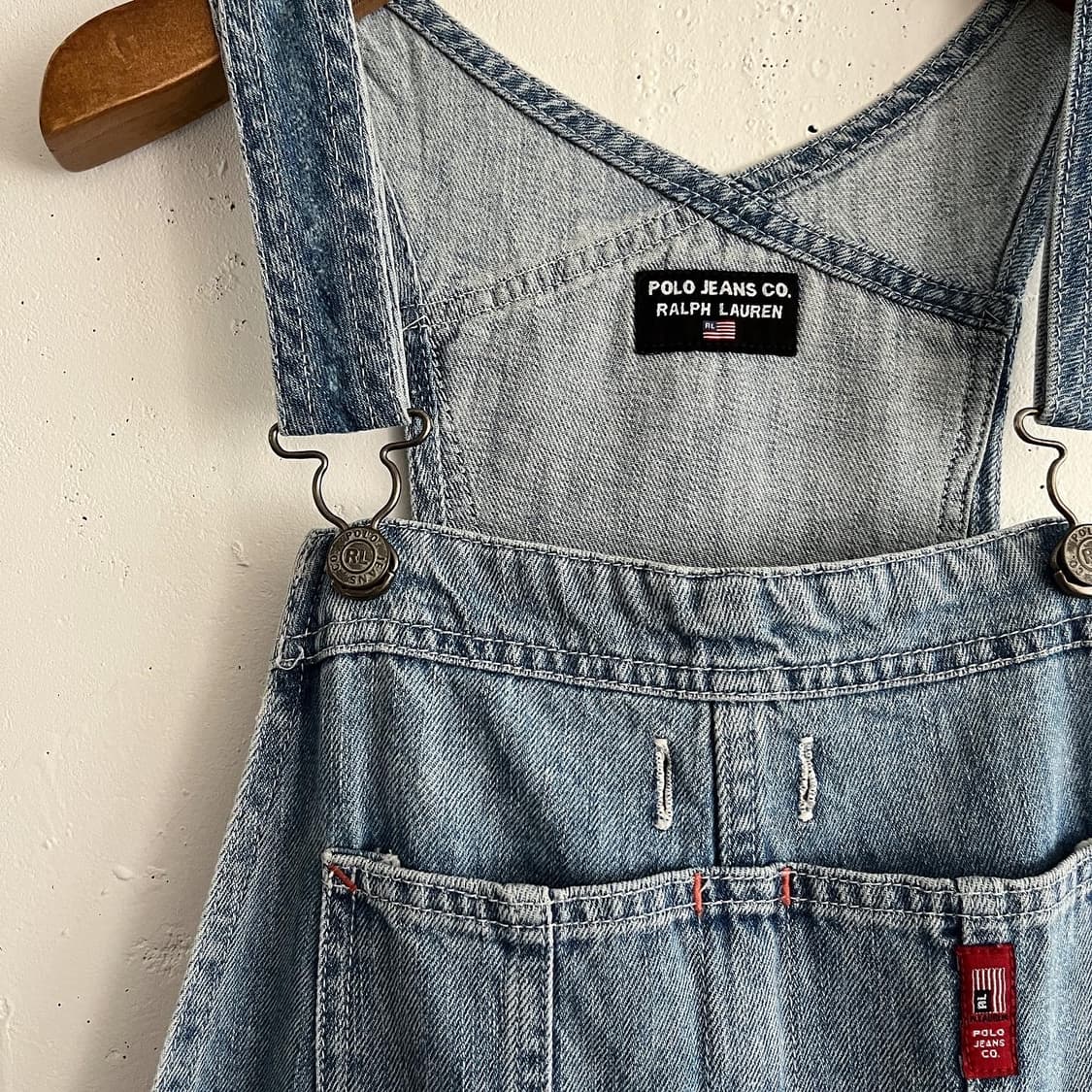 폴로랄프로렌 데님 오버롤팬츠 상품이미지3