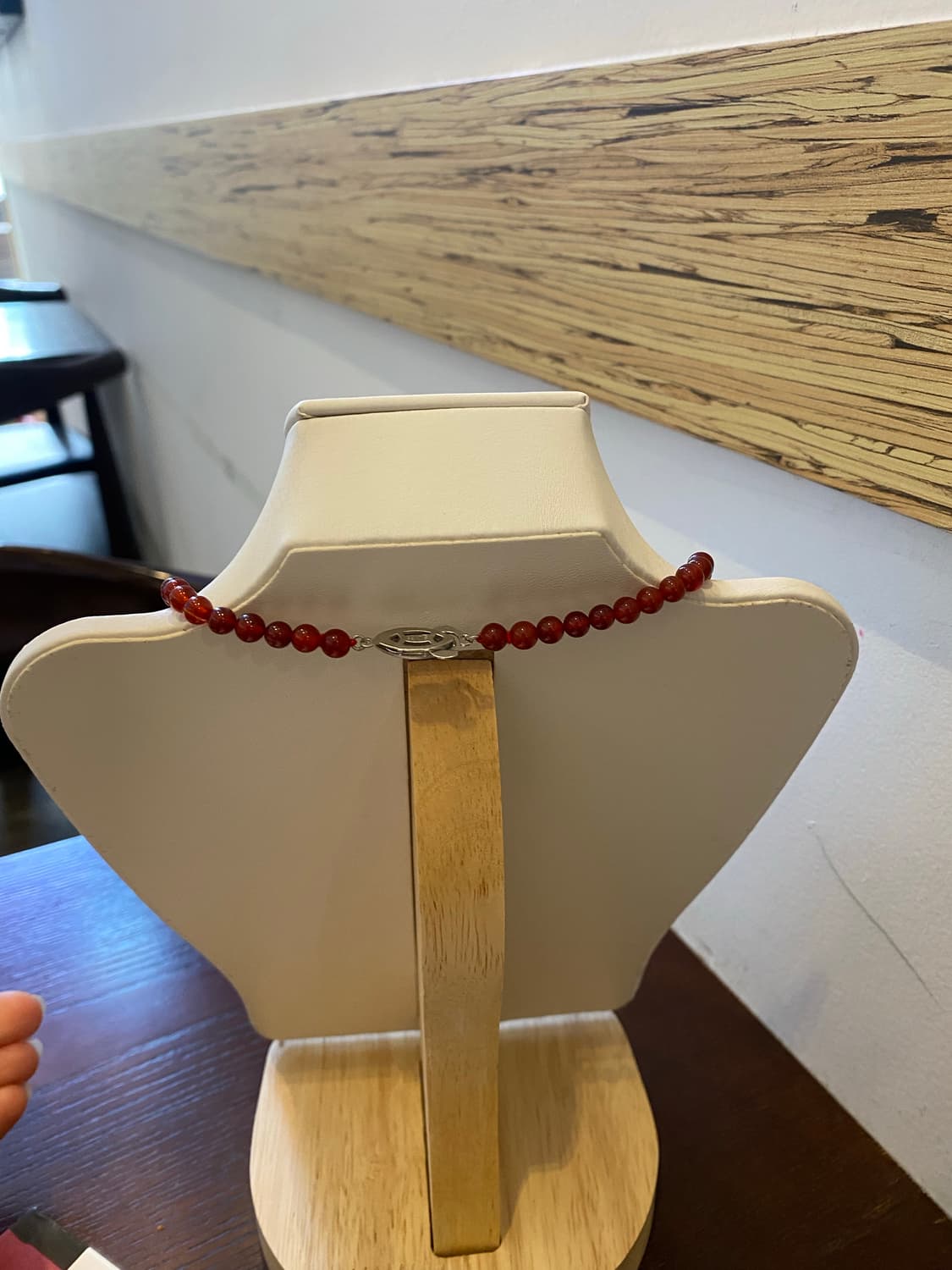 일본 수입 카넬리안 목걸이 상품이미지2