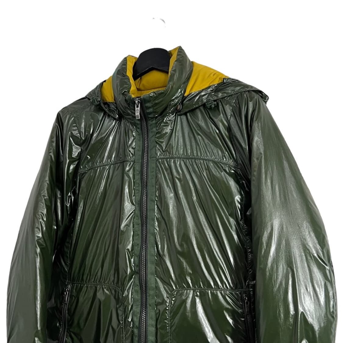 코오롱스포츠 글로시 유광 패딩  상품이미지3