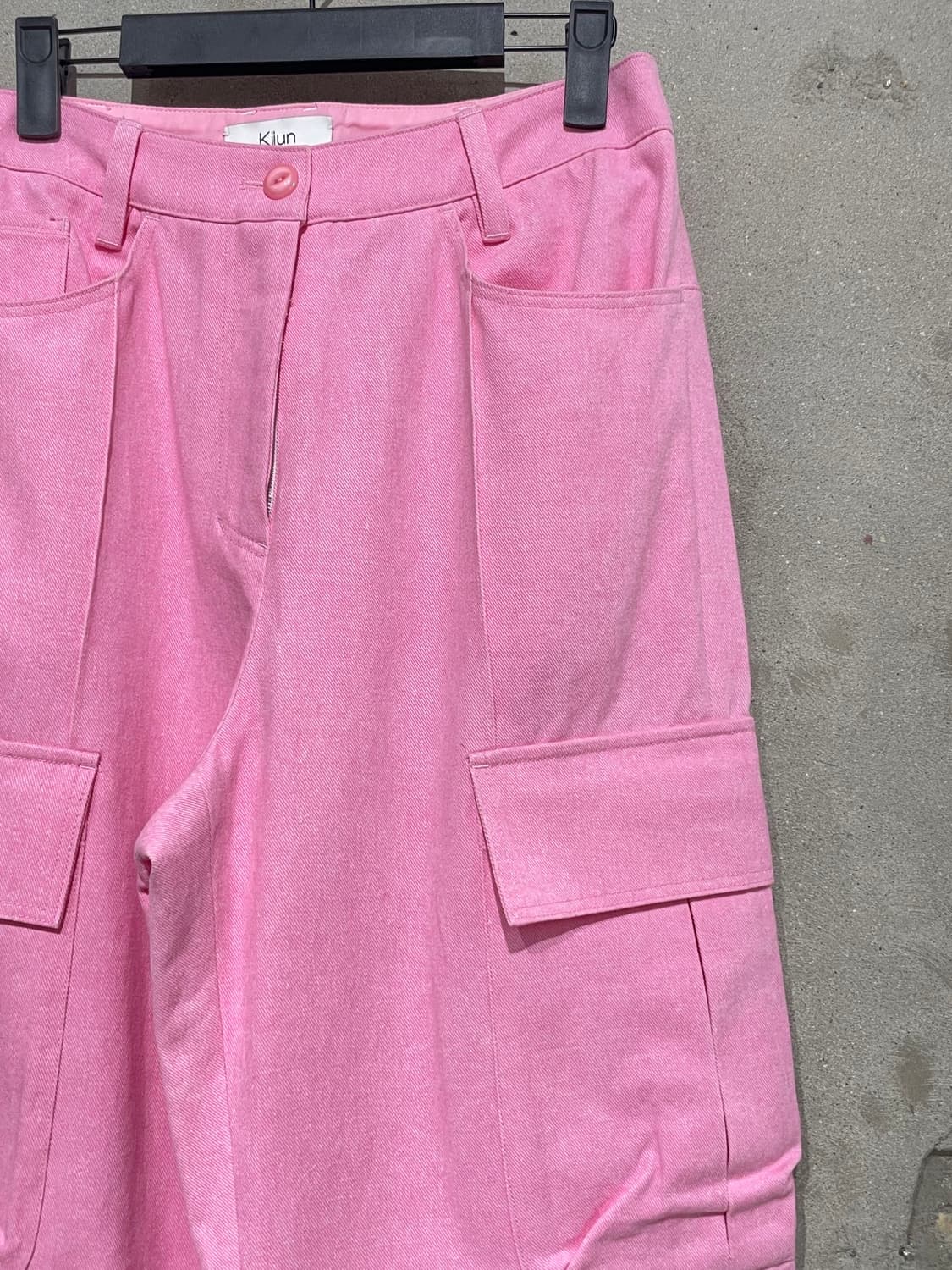 기준 핑크 와이드 카고 팬츠 상품이미지3