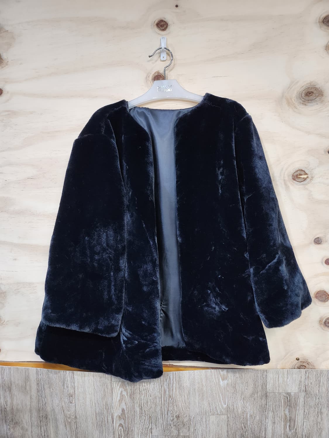 568) 인조퍼 자켓 상품이미지1